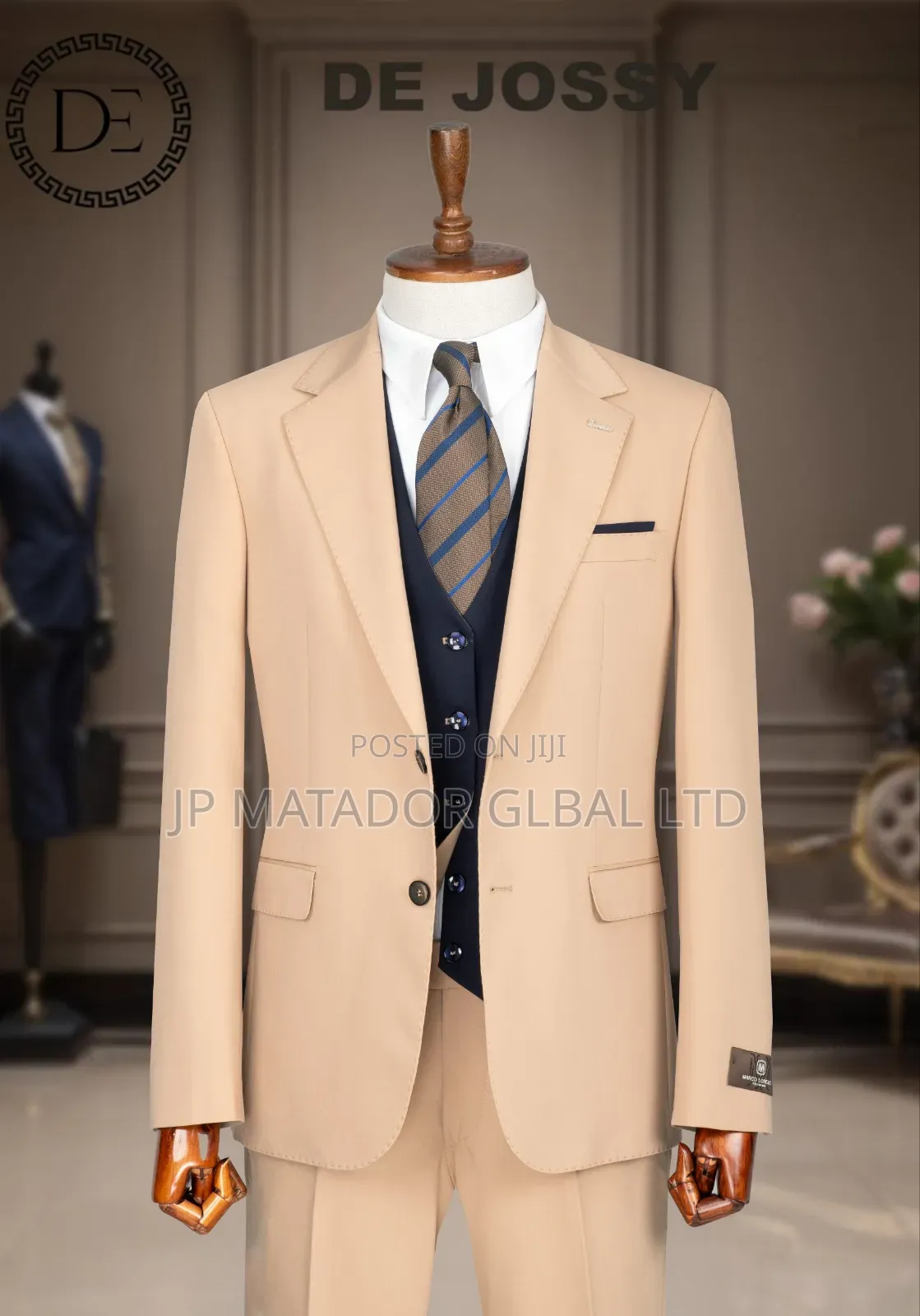 3pcs Italian Marco Lorenzo Suits Set