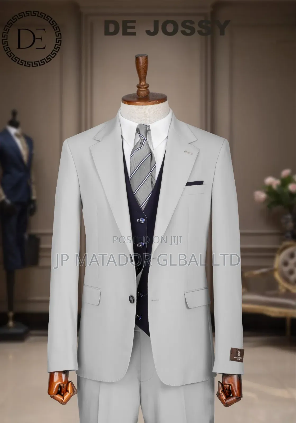 3pcs Italian Marco Lorenzo Suits Set