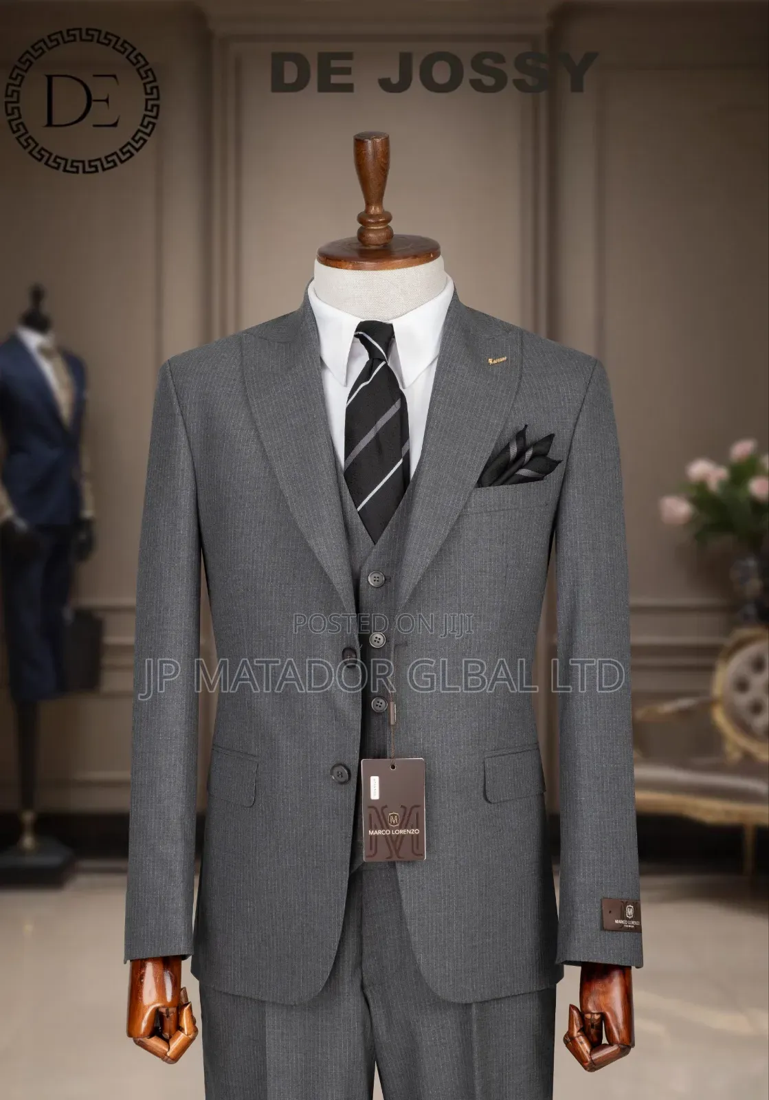 3pcs Italian Marco Lorenzo Suits Set