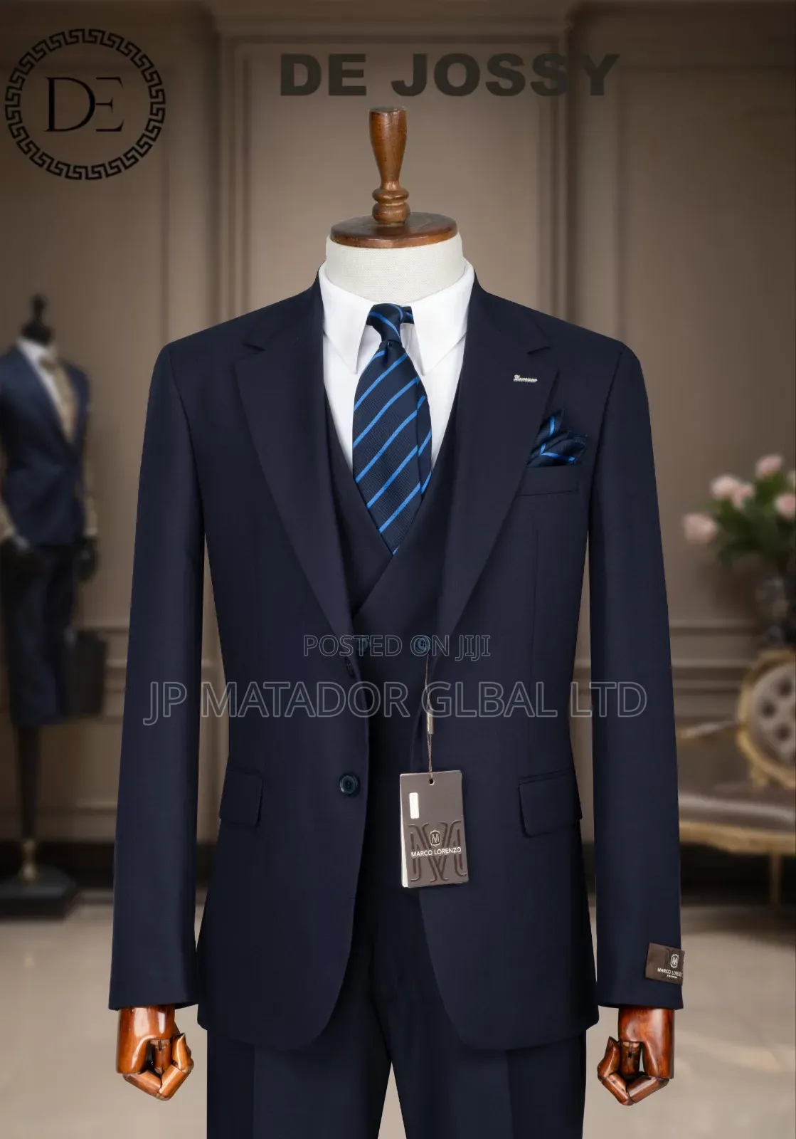 3pcs Italian Marco Lorenzo Suits Set