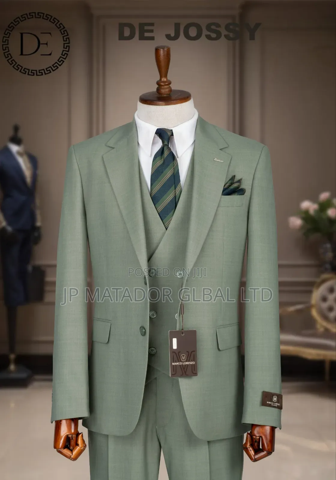 3pcs Italian Marco Lorenzo Suits Set