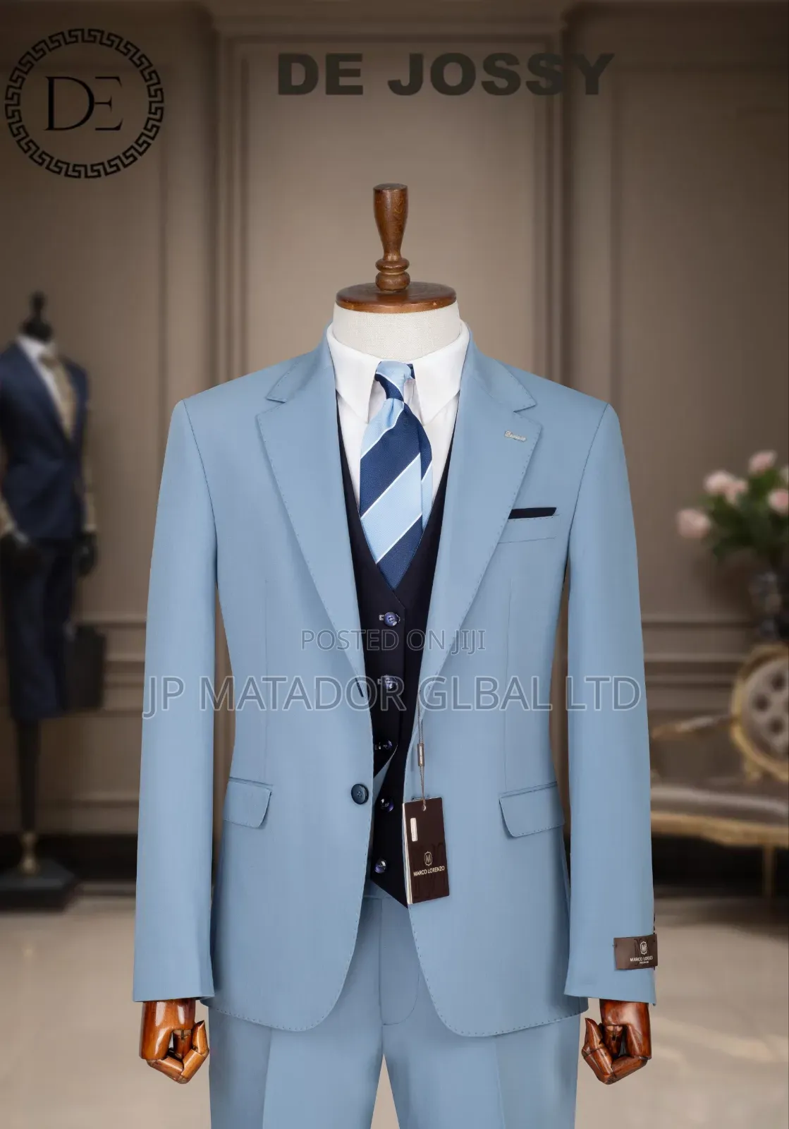 3pcs Italian Marco Lorenzo Suits Set