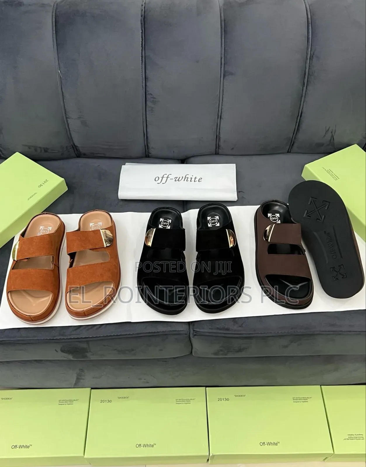 Off-White Premium Slides