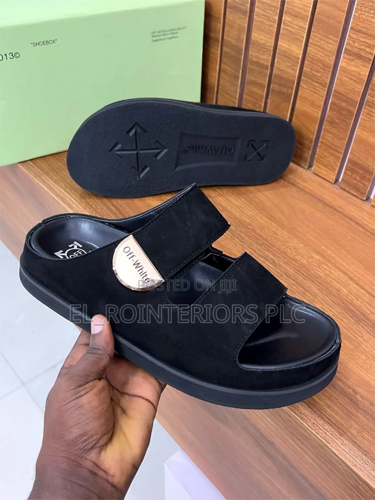 Off-White Premium Slides