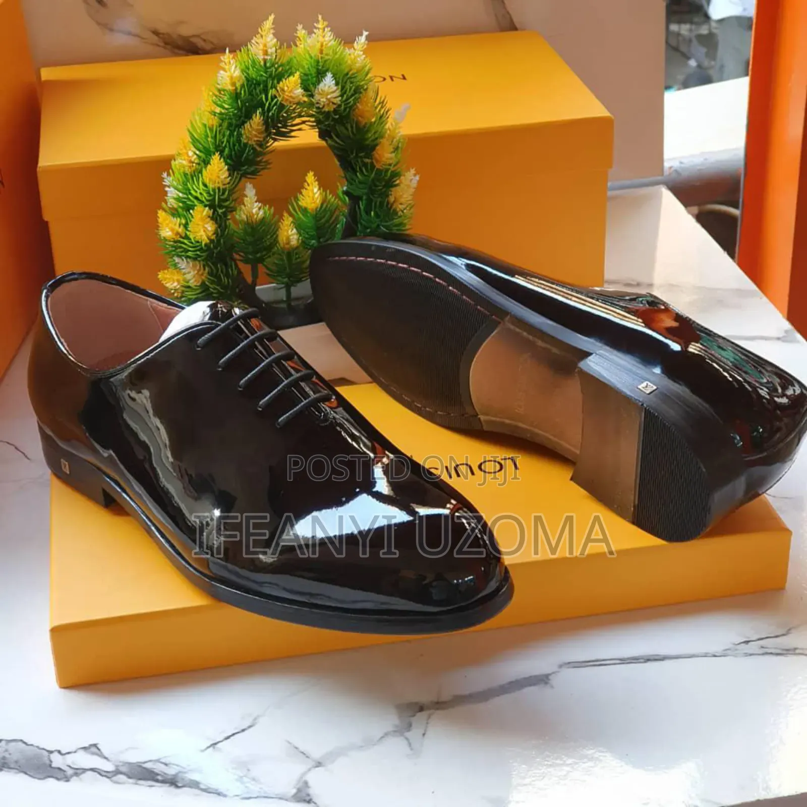 Lace Up Leather Corporate Shoe