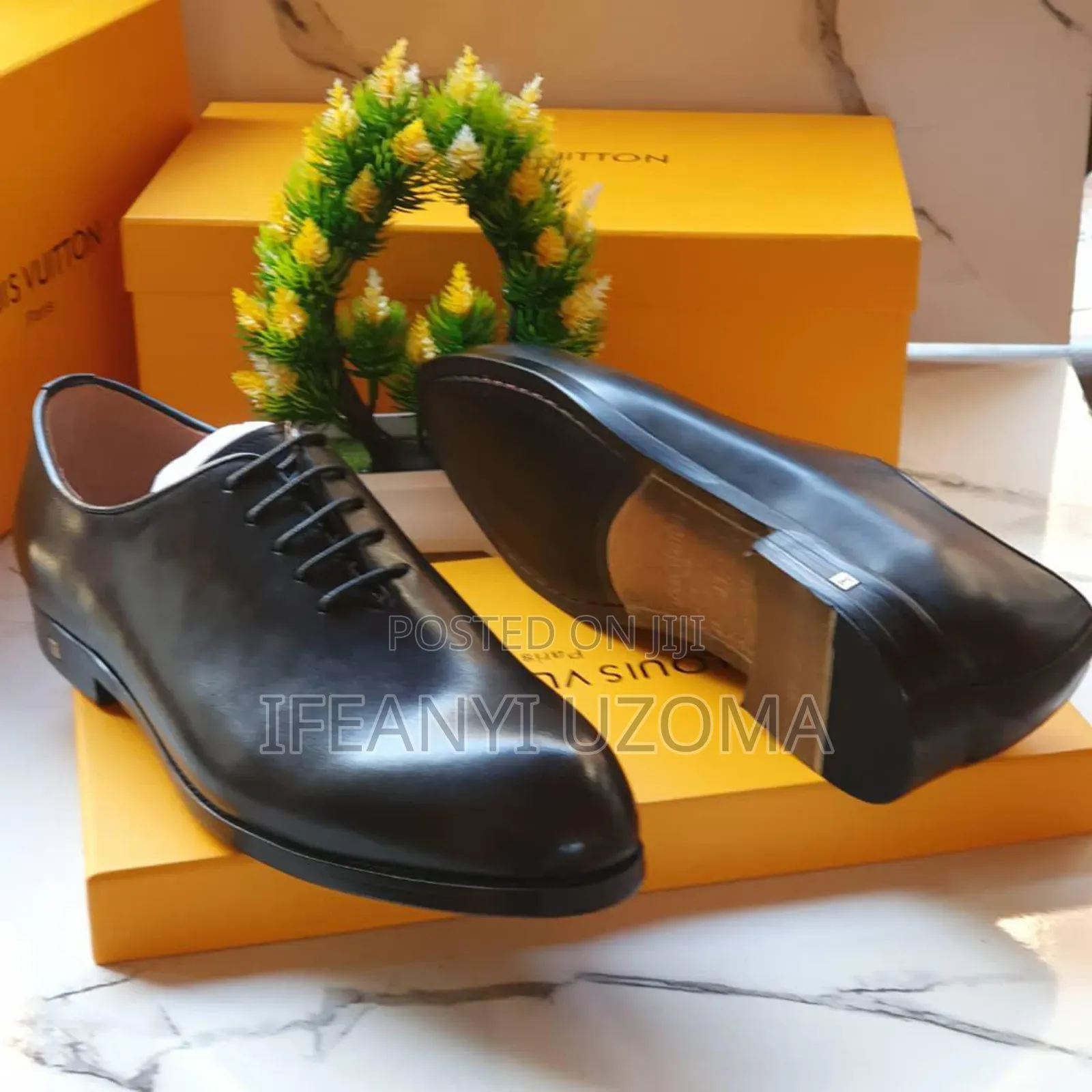 Lace Up Leather Corporate Shoe