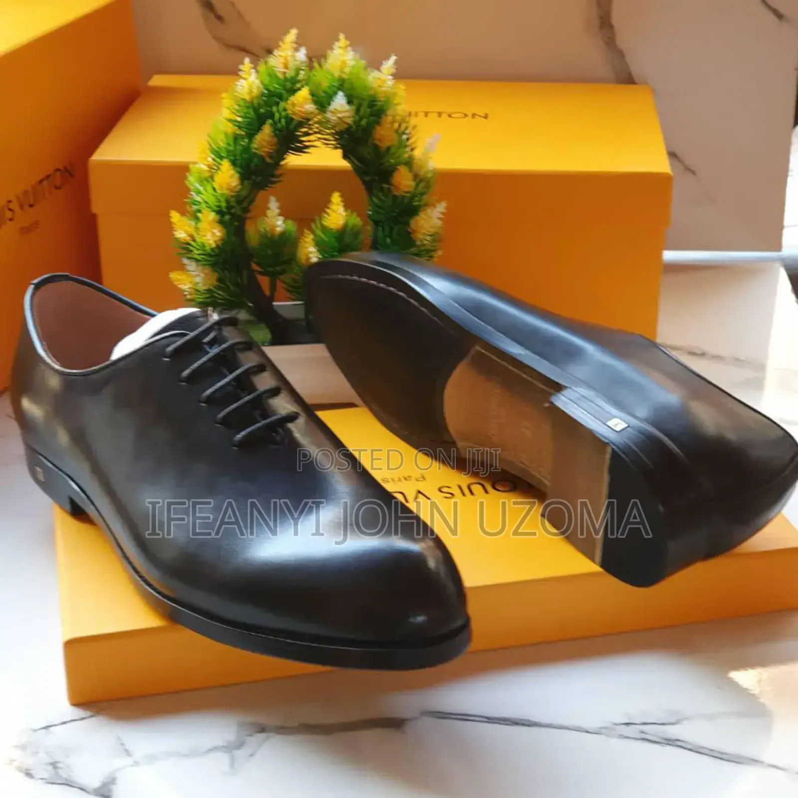 Lace Up Leather Corporate Shoe