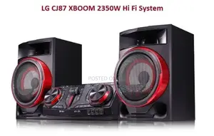Lg Xboom Cl87 2350w Dual Usb/X-shiny Speaker Party Thruster=
