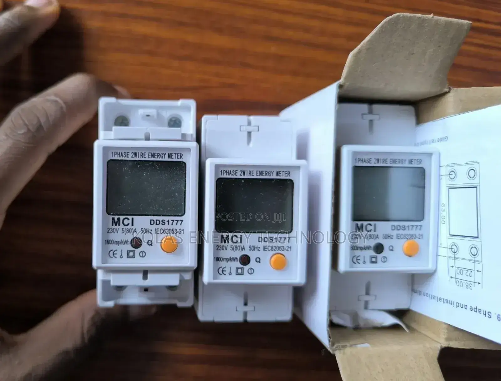 Energy Check Meter, 230v 60a