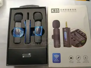 K35 Dual Wireless Microphone