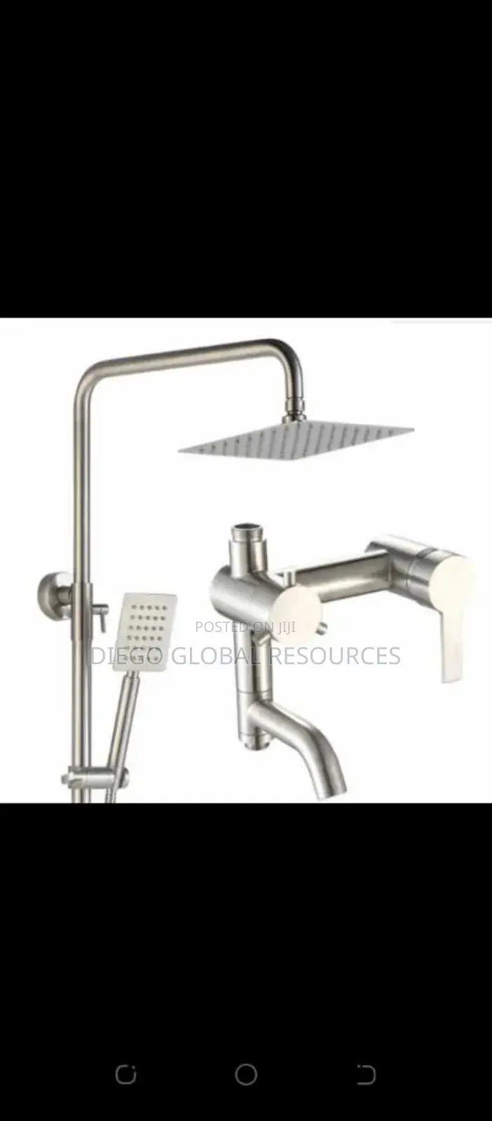 Complete Antirust Shower Set