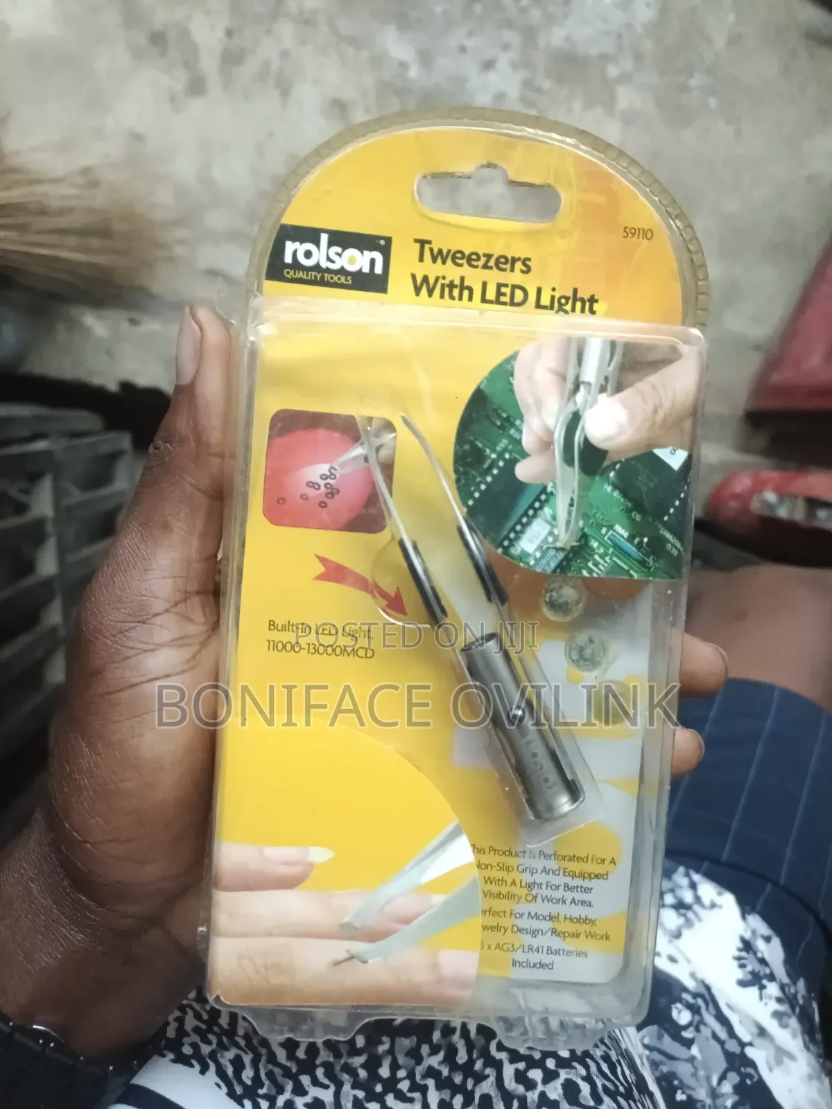 Rolson Tweezers With Led Light