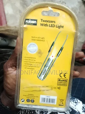 Rolson Tweezers With Led Light