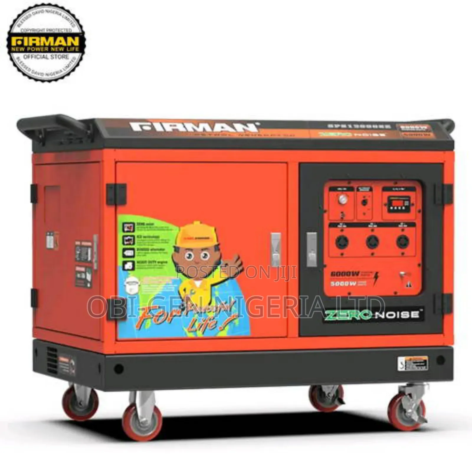 Firman Sps 12000e Soondproof Generator Set
