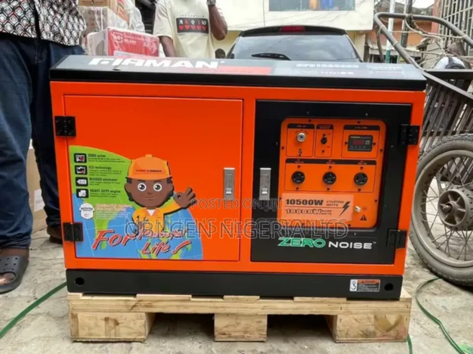 Firman Sps 12000e Soondproof Generator Set