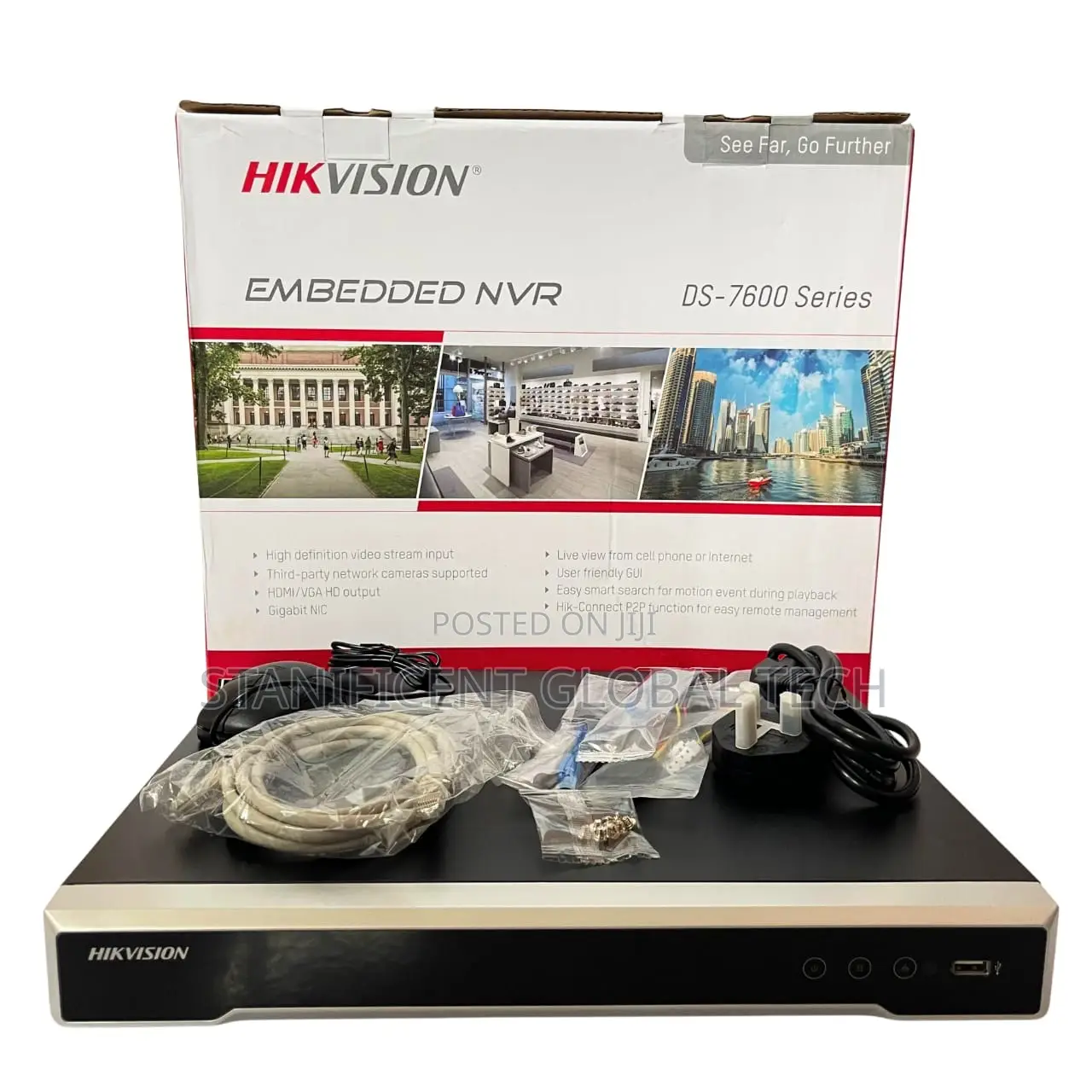 Hikvision 16ch Nvr (With Poe)