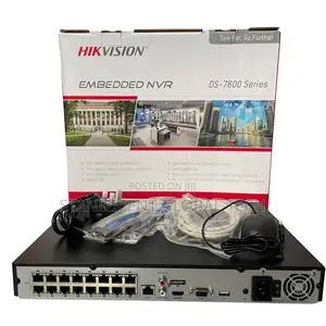 Hikvision 16ch Nvr (With Poe)