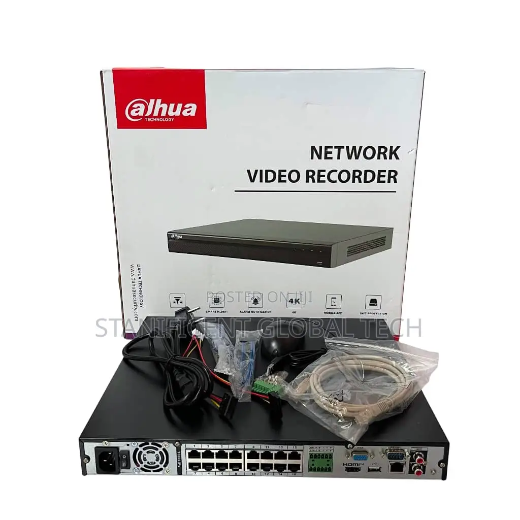 Dahua 16ch Audio Nvr (With Poe)