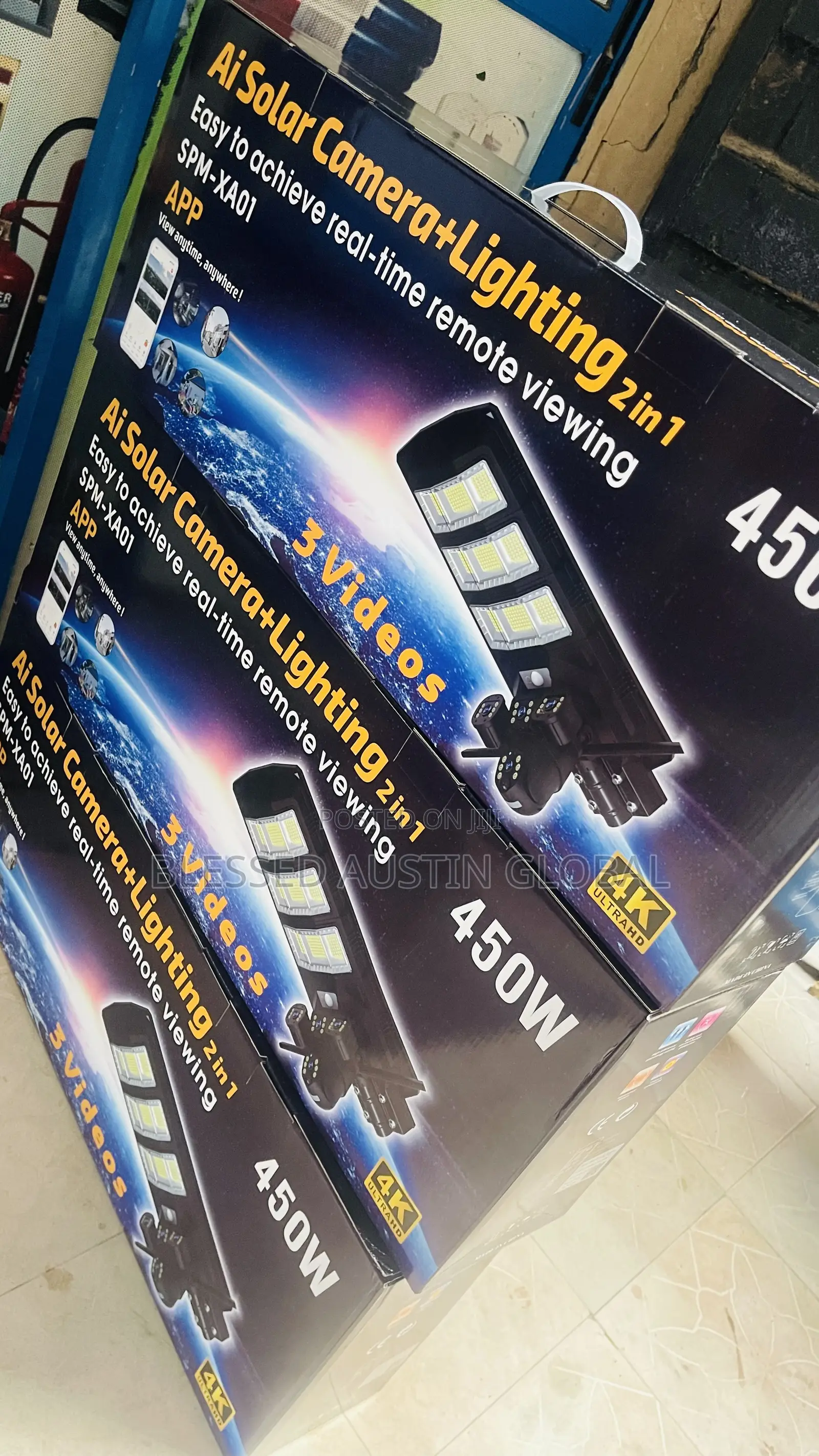 3lens Solar Light Camera