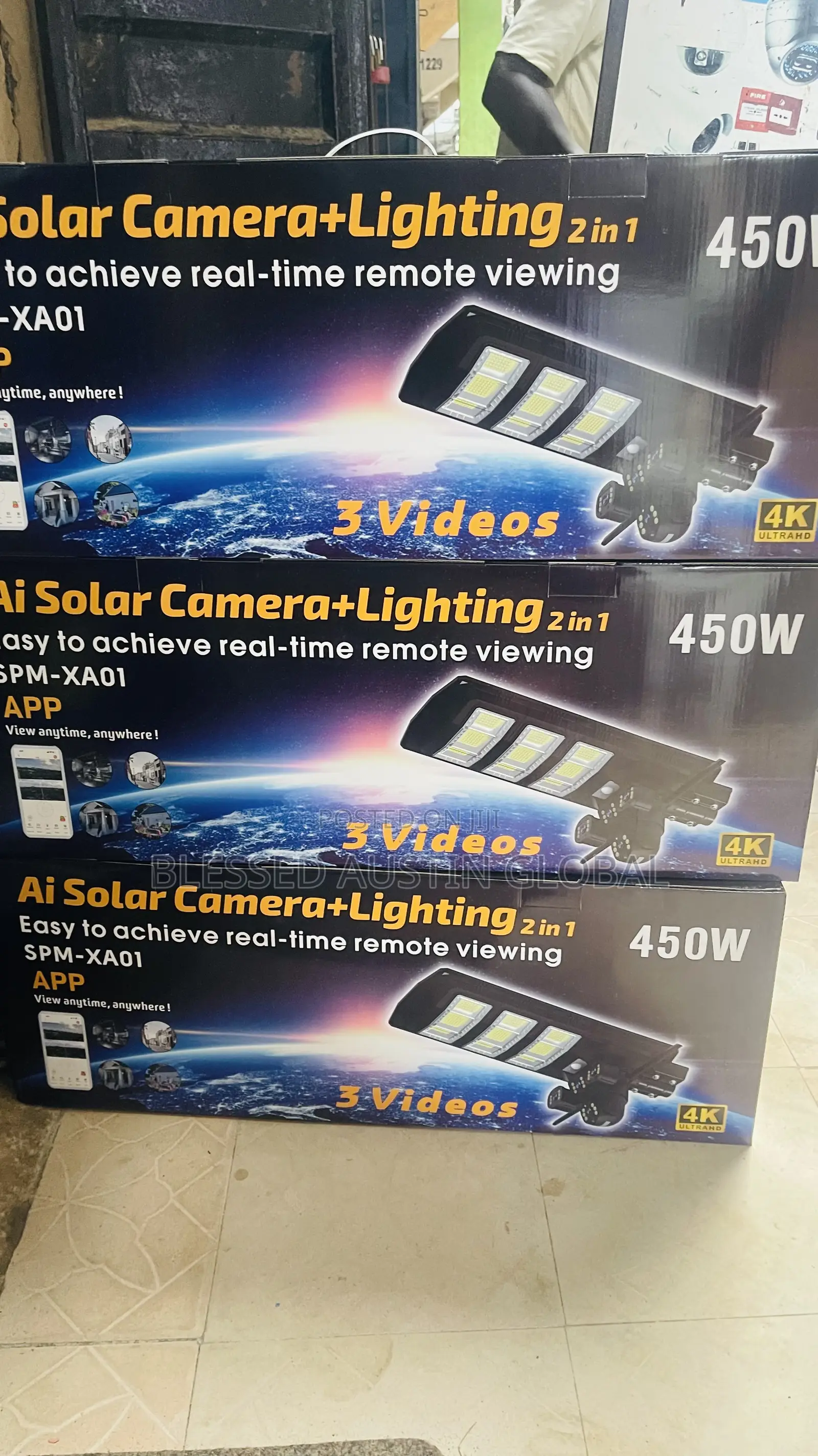 3lens Solar Light Camera