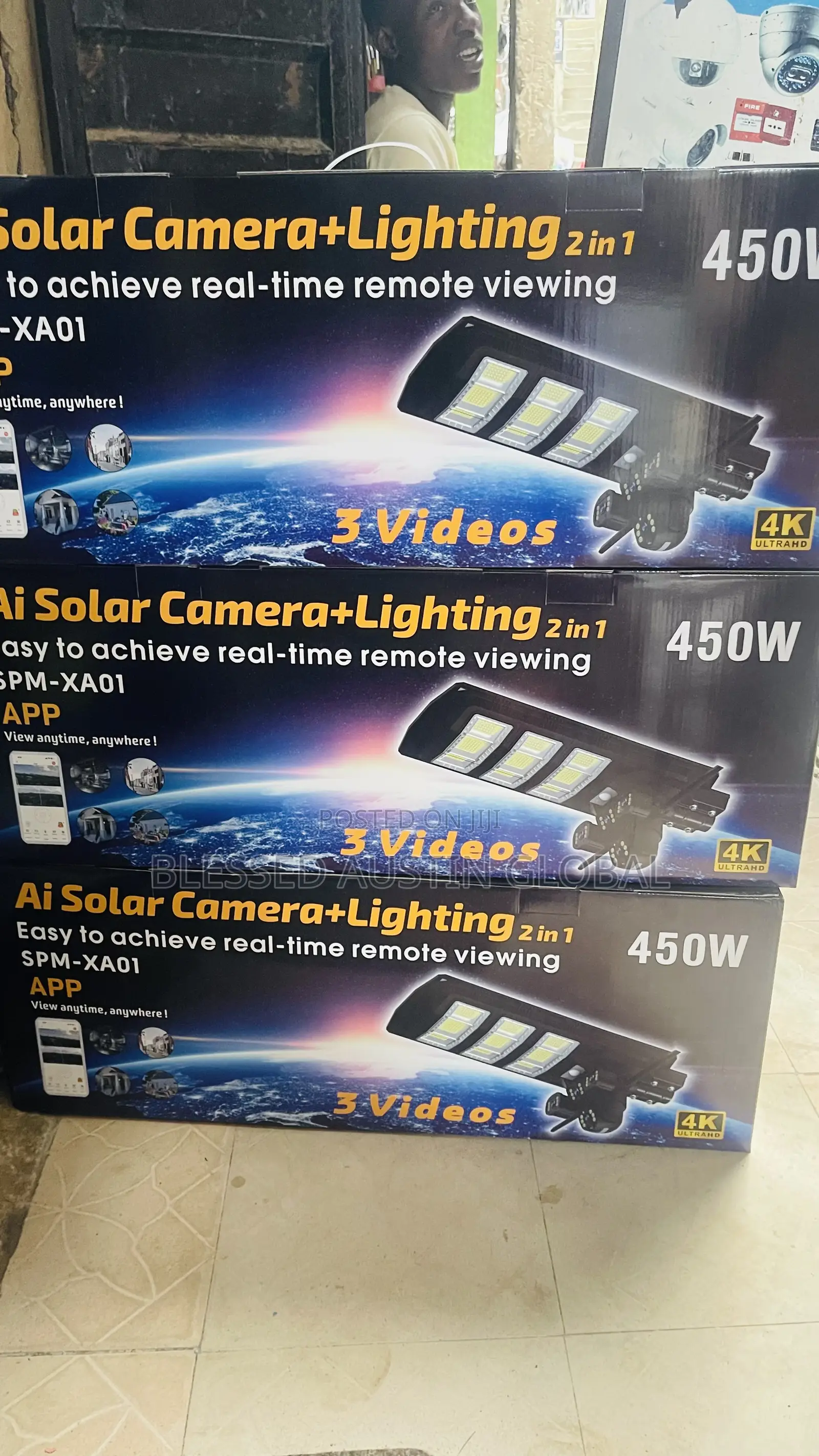 3lens Solar Light Camera