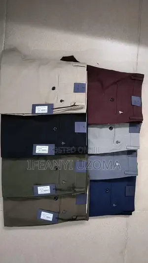 Classic Prada Quality Chinos Trousers