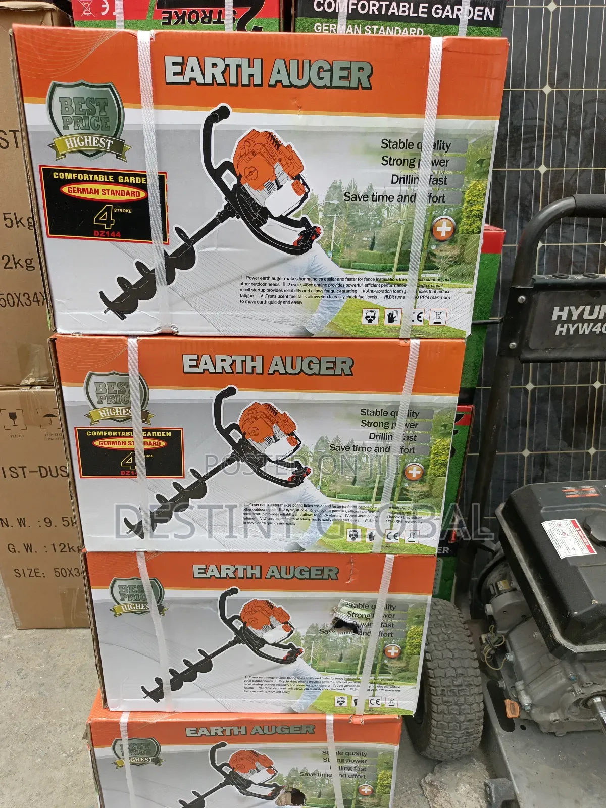 Earth Auger 4 Stroke
