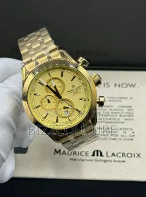Original Maurice Lacroix Gold Stainless Steel Watch