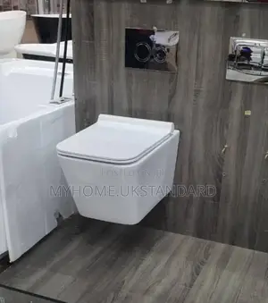 White Concealed Wc Square