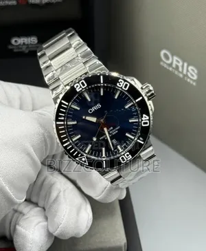 Original Oris Silver Stainless Steel Bracelet Watch in Store