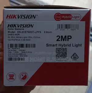 Hikvision Audio 2mp Indoor Smart Hybrid CCTV Camera
