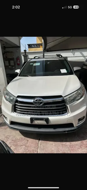 Toyota Highlander Limited 4dr SUV AWD (3.5L 6cyl 6A) 2014 White