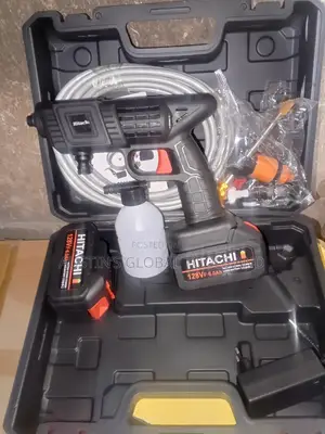 Hitachi Cordless and Battery Pressure Washer