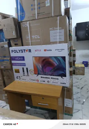 Polystar 43′′ Smart Tv Pv-Tg43fhdvid, Plug Play Setup