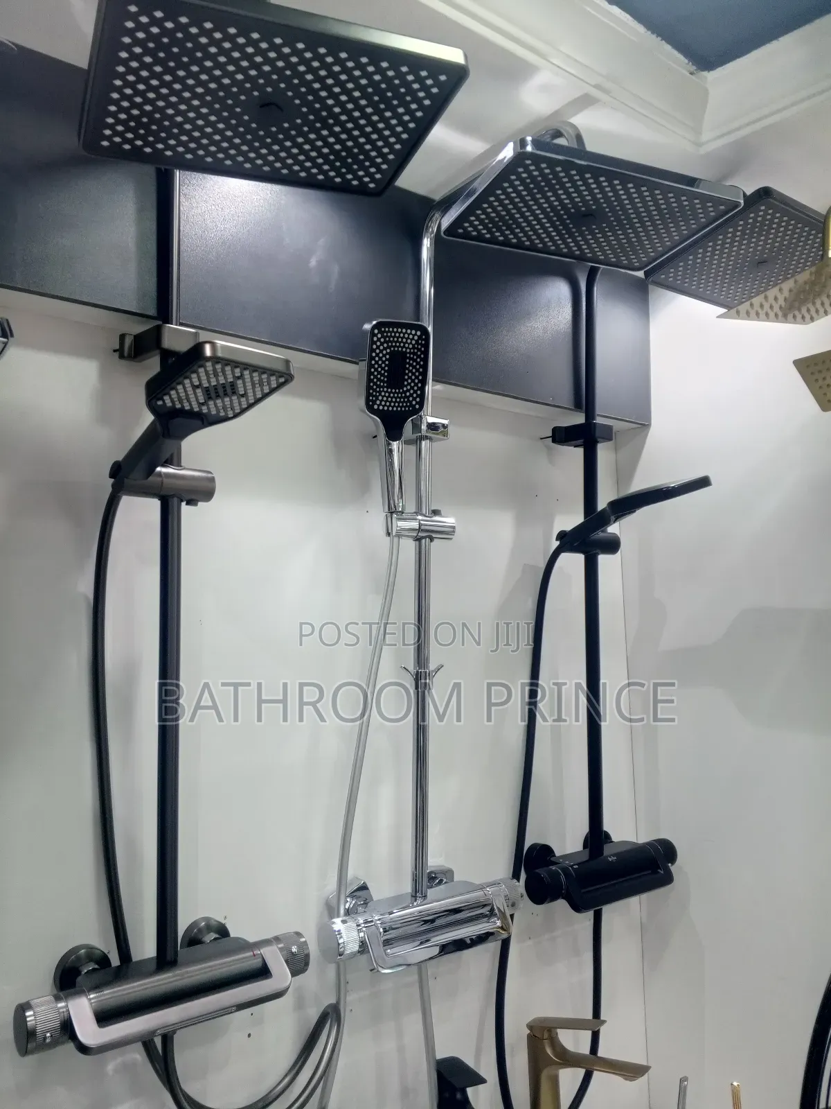 Executive Grey Surface Shower Mixer