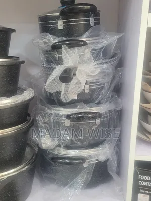 5 Set Cookware Pots and Pans.