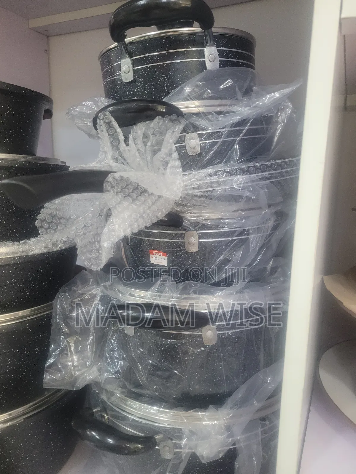 5 Set Cookware Pots and Pans.