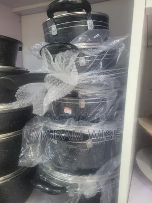 5 Set Cookware Pots and Pans.