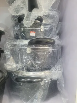 5 Set Cookware Pots and Pans.