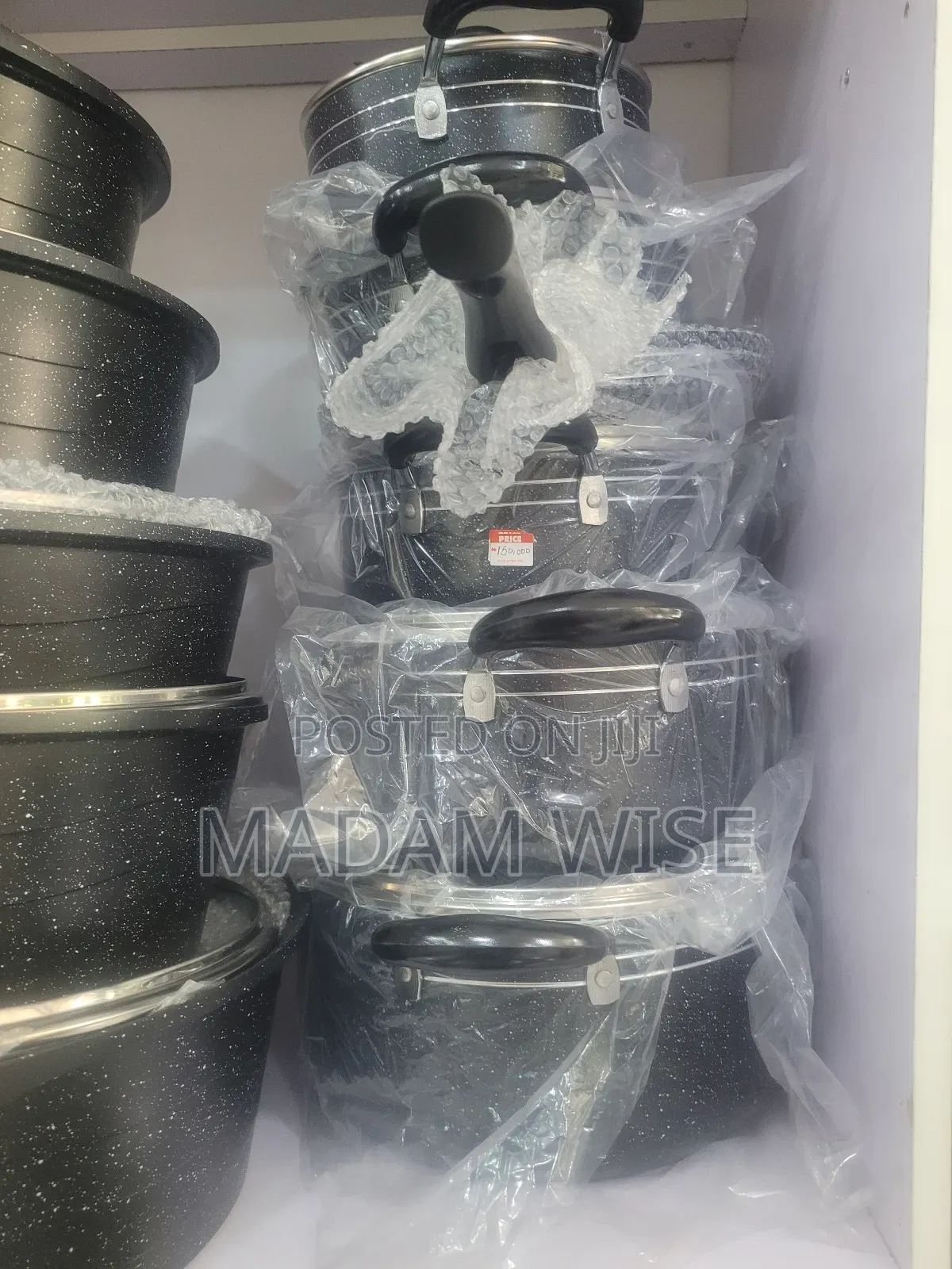 5 Set Cookware Pots and Pans.