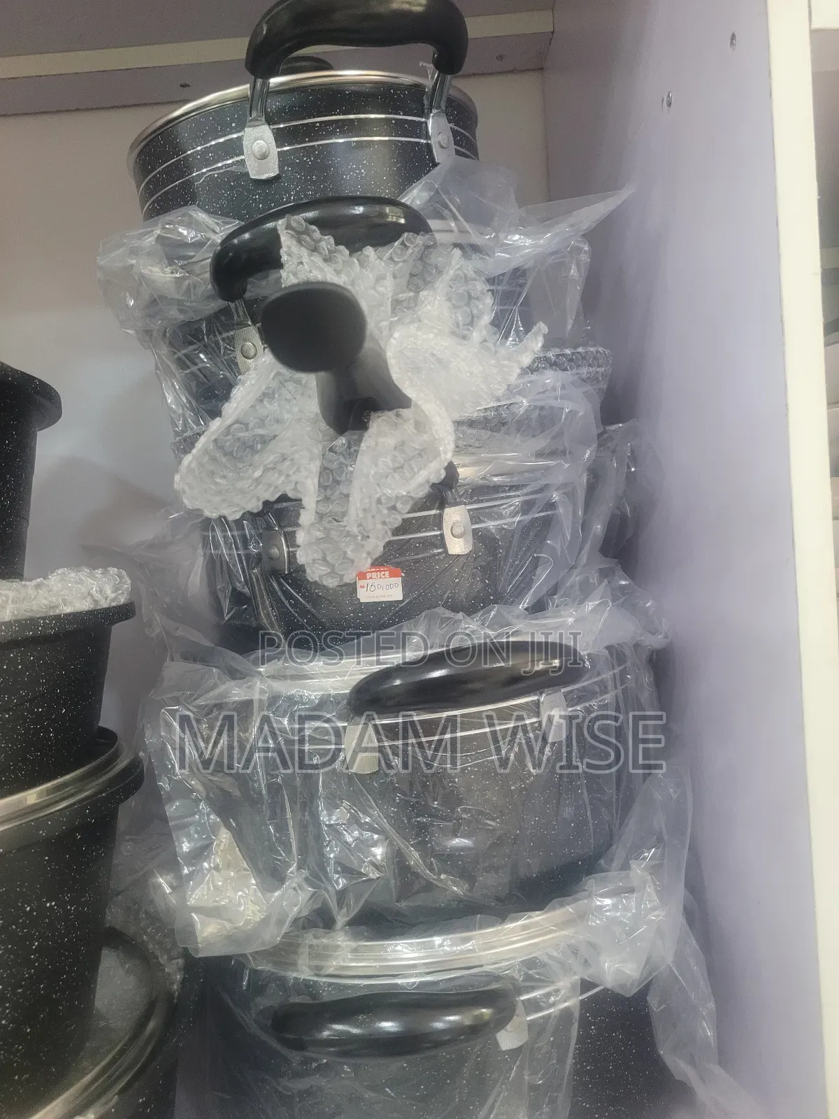 5 Set Cookware Pots and Pans.