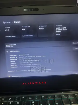 Laptop Alienware 13 R3 32GB Intel Core i5 SSD 500GB