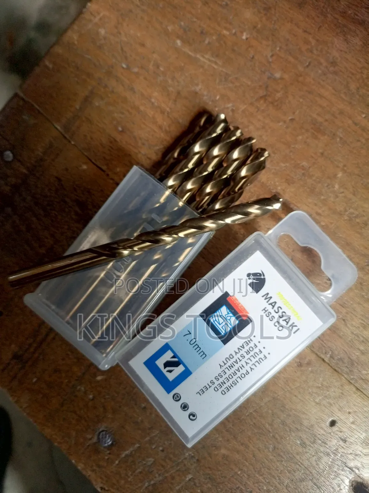 10pcs Hss (7.0mm) Stainless Drill Bit
