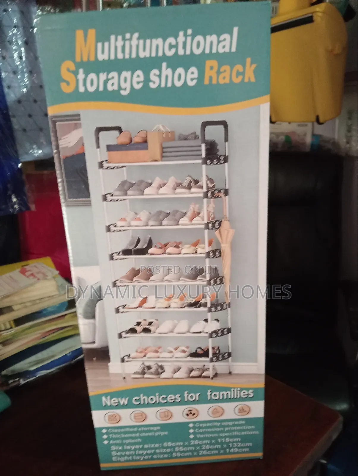 Multifunctional Storage Shoe Rack