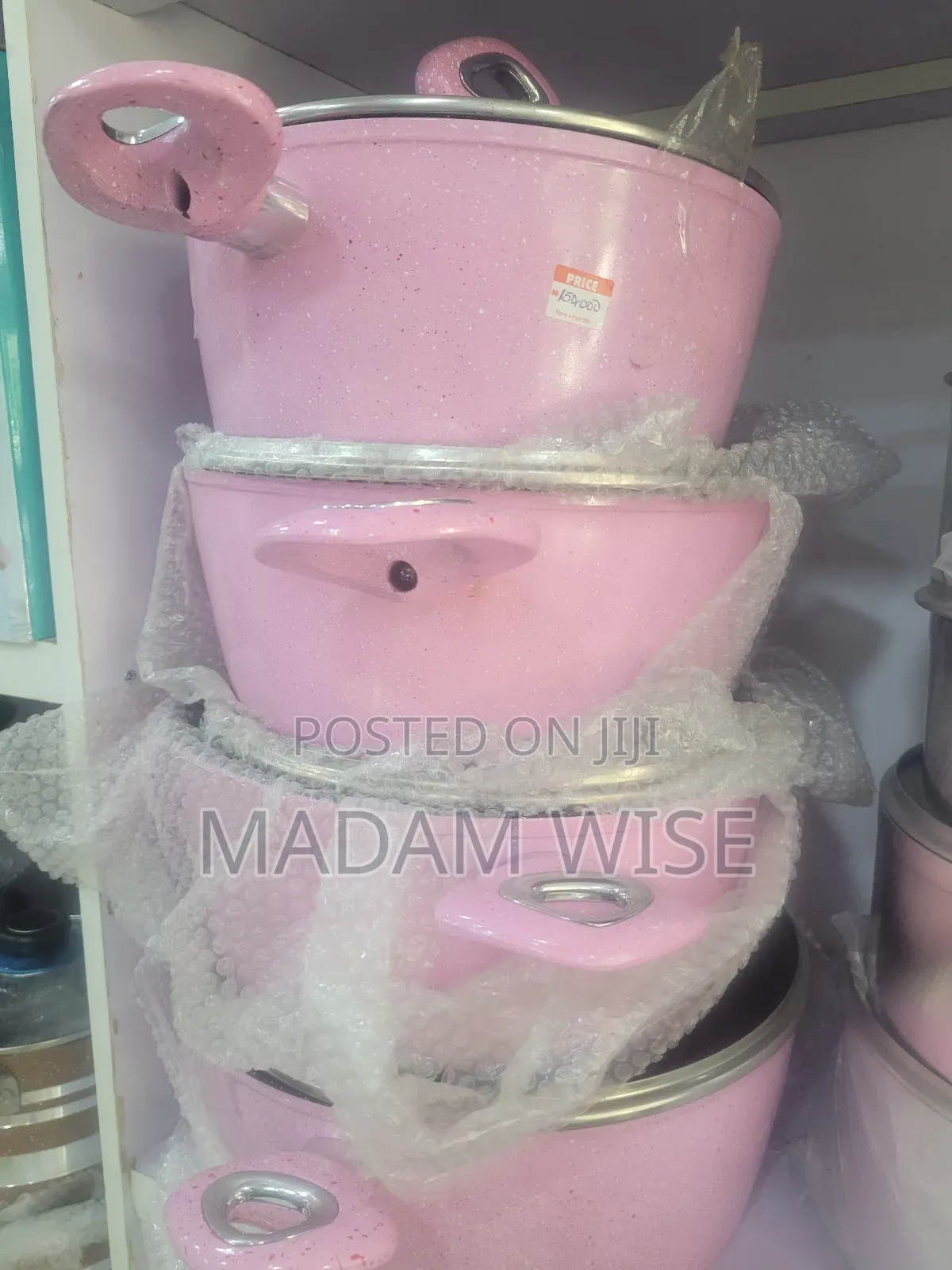 4 Set Cookware Pots