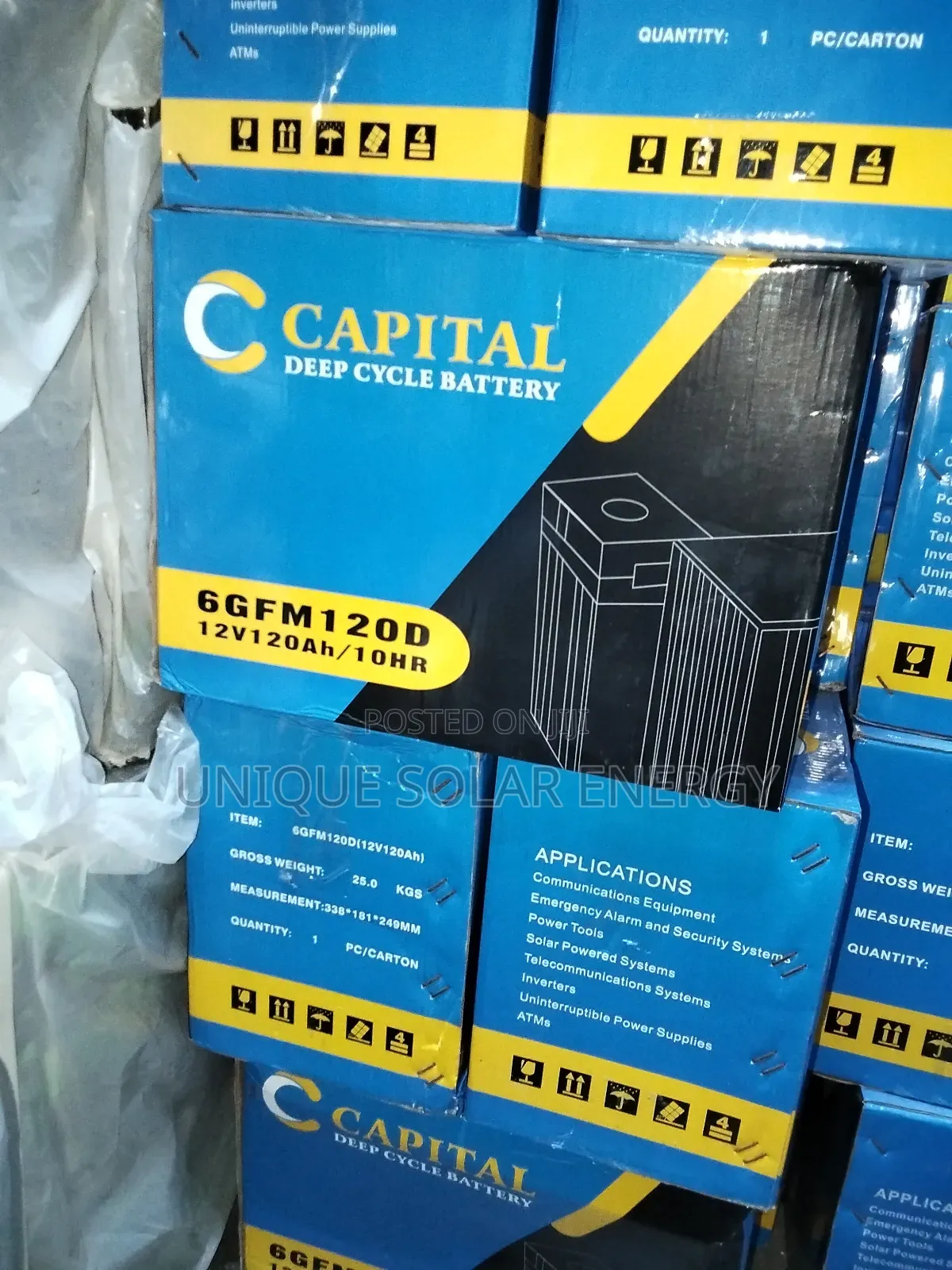 12v 120ah Capital Battery