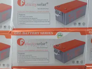 Felicity 200 Ah Gel Battery–Reliable Long‐Life Solar Storage