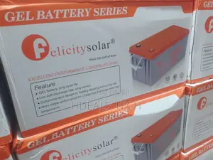 12 v 200 Ah Gel Battery for Off‐Grid Solar Applications