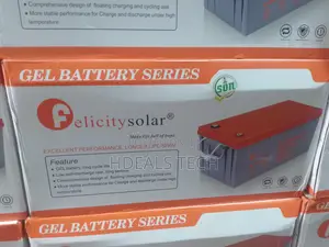 Felicity G12v200ah Gel Deep Cycle Battery – Maintenance‐Free