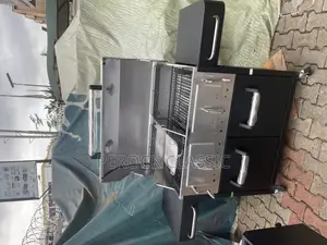 Stainless Steel Double Charcoal Grill